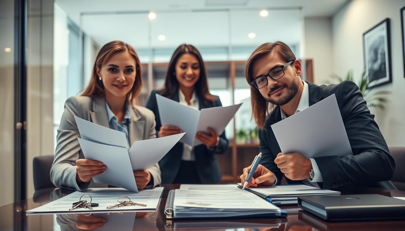 Property settlement documents and transfer review